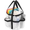 Generic Portaoggetti da doccia in rete, borsa da toilette multitasche in rete | Borsa a tracolla portatile per doccia, per spiaggia, palestra, nuoto, dormitorio, viaggio