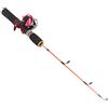 Fockety Combo Canna da Pesca e Mulinello da Ghiaccio, 22in Carbon Fiber