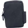 Pjeghbvop Elegante marsupio, tasca frontale con cerniera, pratico marsupio Oxford resistente all'usura, ciclismo, corsa, uso quotidiano, marsupio con tasche con cerniera, Nero , Mass Beauty