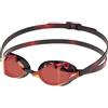 Speedo Fastskin Speed Socket 2.0 - Occhialini da nuoto unisex per adulti, a specchio, edizione limitata, colore: Splatter/Smoke/Crimson Gold Mirror, taglia unica