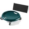 KTUXZCI Ruota robusta con supporto per il gomito Dischi,verde scuro
