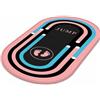 KAIYUEMAOYI Tappetino Fitness, e Salto Corda | Resistente all'abrasione, Tappeto fitness antiscivolo, Ginnastica domestica, Per utenti domestici