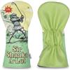 SHANKITGOLF Divertente copertura per mazza da golf, in pelle PU, resistente