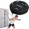Generic Fascia di resistenza da porta - Kit di cinghie di ancoraggio portatile