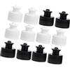 Kisangel 30 Pezzi Tappo per Bottiglia Sportiva in Plastica 28mm Riutilizzabile e Antiperdita Funzione Push Pull per Borraccia Sportiva Chiusura Sicura e Accesso Rapido