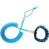 KTUXZCI Leash da Surf Premium da 10 Piedi per tavola da Paddle Surf | resistente, elasticità, morbidezza e scorrevolezza. Corda per gamba con molla a spirale da 5 mm e 10 piedi, portatile.