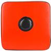 plplaaoo Bersaglio da muro Punch Pad PU di alta qualità Guanto da allenamento per boxe per arti marziali Taekwondo Karate Kick Punch Practice Bianco Nero 29x29x5cm