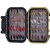Tofficu 40 Pezzi Bionic Fly Hook, Fishing Hooks, Fly Fishing Accessories, Esche da Pesca Aspetto Realistico e Colori Vividi, Abs, Metallo e Piume, per Pesca in Acqua Salata e Outdoor,