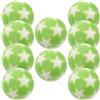 TOYANDONA 10 Pezzi Palline da Calciobalilla Verde Chiaro in Plastica 32mm