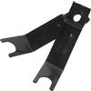 ULTECHNOVO Stabilizzatore per Bicicletta, Estensore ASSE Ruota | Ruote 12-20 Pollici, 1 Coppia in Ferro Nero, per Montaggio su Asse Posteriore Corto
