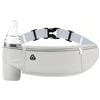 Generic LVJMJ Cintura da corsa impermeabile con porta bottiglia d'acqua, marsupio riflettente per uomo e donna, cinghia elastica regolabile per corsa, jogging, sport all'aria aperta, Grigio, Classico