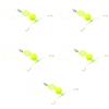 GATHINESS 5 Pezzi Attrezzo da Pesca con Gabbia Esca Invertita, Doppio Amo, | Carpe e Pesci di Fondo, Acque Lente e Sponda del Bacino, Metallo Plastica Gomma