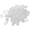Cozypuff 100 fasce elastiche trasparenti per esche in pellet, per pellet da 2-12 mm, attrezzatura da pesca alla carpa (M)