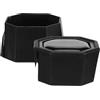 USHOBE Tappo Terminale Manico Nero per Manico Racchetta da Tennis 2 Pezzi in Plastica Protezione Stabile e Design Antiscivolo per Accessori Protettivi