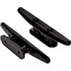 Waoclowr 6 tacchetti per barche in nylon, resistenti alle intemperie, per | Set di 2 6 tacchetti in nylon per barche proteggono le corde in modo affidabile, resistenti alle intemperie, ideali per kayak
