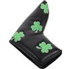 GALPADA Copri Putter Golf Shamrock in Pu Nero Protettivo per Uomo