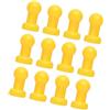 rockible 12pcs Tappi per Pole di Trampolino da 25 mm Diametro di Riparazione Giallo Accessori Sostituzione