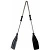 Baoblaze Barca Gommone Kayak Pagaia Canoa in Alluminio con Pala Rinforzata 38x15cm E Tubo Ispessito 06mm Sezioni Rimovibili Adatto Fiume Uscita in Spiaggia