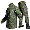 Vynebtrv Uniforme Tattica da Addestramento Mimetica Russa, Set Uniforme Mimetica Militare, Pantaloni BDU da Caccia, Set Airsoft Paintball(L)