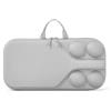Baoblaze Custodia Impermeabile per Racchette Pickleball Borsa Protettiva Rigida EVA Astuccio Porta Racchette Organizzatore Attrezzatura Manico Leggero, Array, Grigio