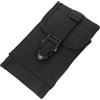 NUOBESTY Borsa Tattica da Cintura Multifunzione per Cellulare 5, 5 Pollici Nero