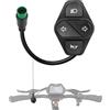 Enefla Interruttore Combinato 3 in 1 a 5 Pin - Compatibile con Monopattino Kukirin G2 Master Kickscooter, Interruttore frecce, Pulsante fanale e Comando clacson - Accessorio Originale