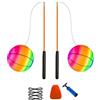 QLECXZI Lancio di Palle a Mano, Sport, Swing, Palestra, Tennis, Esercizi e