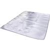 Gdfnmogo Alluminio bifacciale di alluminio della stuoia di sonno 200x100cm | Pellicola in alluminio su entrambi i lati, riflette efficacemente il calore, strato impermeabile, dimensioni 200 x 100 cm