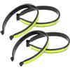 OIDANCLE 4 Pezzi Clip Riflettenti per Pantaloni da Ciclismo, Leggeri e | Abs e Pvc, Alta Visibilità Notturna, Facili da Usare, per Tenere Ferme le Gambe Durante la Pedalata