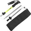 RUNROTOO Bastone 120 Lega in Alluminio di Trekking Pieghevole Cm