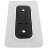 VOSAREA Accessori per surfboard e stand-up paddleboard, base per fin box in PVC bianco da 9 pollici, supporto staccabile per riparazione tavola da surf e SUP