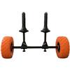 IRFHDCX Carrello per Kayak Resistente Carrello for Kayak con Piattaforma | Carrello for carichi pesanti con ruote, pneumatici larghi for la sabbia, trasporto, montaggio rapido