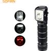 SOFIRN HS42 faro 2100lm 18650 EDC USB C ricaricabile con torcia Power Bank torcia LED SST40 con magnetico per il campeggio