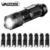 VASTFIRE Mini torcia a LED torcia tattica lampada torcia portatile luce flash messa a fuoco regolabile torcia zoomabile per escursioni regalo