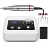 DianaBeauty Trapano elettrico per unghie da 45000 giri/min per unghie Lima elettrica Display HD Penna per manicure in metallo Levigatrice professionale per tornio per unghie