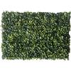 MAXIA MARKET Pannello per siepi artificiale, pianta artificiale 60×40 cm, tappeto verde, recinzione per siepi, recinzione, pannello per matrimoni domestici, recinzione per edera vegetale, erba esterna, schermo per