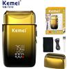 Kemei KM-TX10 USB Ricarica Rasoio Elettrico Per Gli Uomini Ricaricabile Testa Calva Rasoio Barba Trimmer Macchina Da Barba