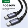 UGREEN Cavo USB tipo C a USB C da 240 W Cavo caricabatterie a ricarica rapida PD 3.1 da 100 W per laptop MacBook Pro Xiaomi Samsung