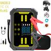 MINUS TWO Avviatore d'Emergenza per Auto 1500A con Power Bank e Compressore d'Aria 150PSI, Booster Batteria di Emergenza