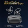 Kuizil Auricolari sportivi wireless, batteria 48 ore, suono Hi-Fi con bassi profondi, IP7 impermeabile per corsa/palestra