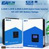 EASUN POWER Easun Inverter solare ibrido 6.2KW 4.2KW 3.2KW 2.2KW 12v 24v 48v MPPT Off Grid 50/60HZ Onda sinusoidale pura 120A 80A 230v Carica solare