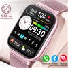 LIGE Moda Sport Smart Watch Bluetooth Ossigeno nel sangue Frequenza cardiaca Supporta Chiamate vocali Bluetooth Display LCD Donna Uomo Regalo 2025