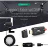 Hizpo Brand DAB + monitor BOX per auto, adatto per lettore multimediale che supporta DAB +