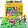 SHI JI YI GAO Set di Giocattoli Plants Vs Zombies 5 Stili: Peashooter, Cannone di Cocco - Giocattoli Economici, Modelli Originali di Personaggi del Gioco, Regalo per i Fan