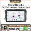 Hizpo Carplay Android Auto Autoradio Per VW Caddy Polo Golf 5 6 Plus Passat B6 Jetta Tiguan Touran Sharan Scirocco 2Din 4G GPS