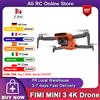 FIMI Nuovo in Stock FIMI MINI 3 Quadricottero FPV Professionale 4K 60fps Fotocamera con Sensore da 48MP 1/2 Pollice Video Notturno AI Distanza di Volo 9km Gimbal a 3 Assi 249g Drone C0 Regalo per Capodanno