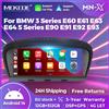 MEKEDE Android 14 Carplay Autoradio Multimediale Tutto-in-Uno per BMW Serie 3 E60 E61 E63 E64 Serie 5 E90 E91 E92 E93 Radio DSP 4G