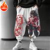 Bandai Anime Saiyan Dragon Ball Pantaloni sportivi in cotone invernale 2025 Harajuku Trendy Uomo Donna Strada Allentato Casual Moda Sport Polsino Pantaloni