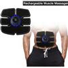 AXH Massaggiatore Muscolare Portatile, Patch Fitness Addominale, Massaggiatore Wireless con Display LCD per Rilassare la Fatica, Ricaricabile