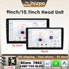Hizpo 9 pollici 10.1 pollici Testa Uint 2Din Android Autoradio Per Auto Universale Multimediale Lettore GPS 4G WIFI BT DSP RDS Carplay UIS7862